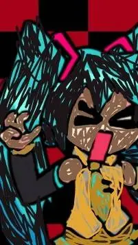 ai character: FEVER MEME x dc background