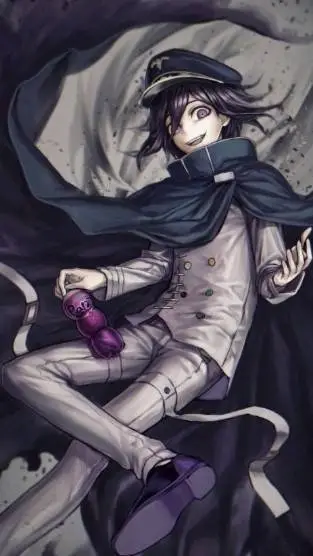ai character: Kokichi ouma background