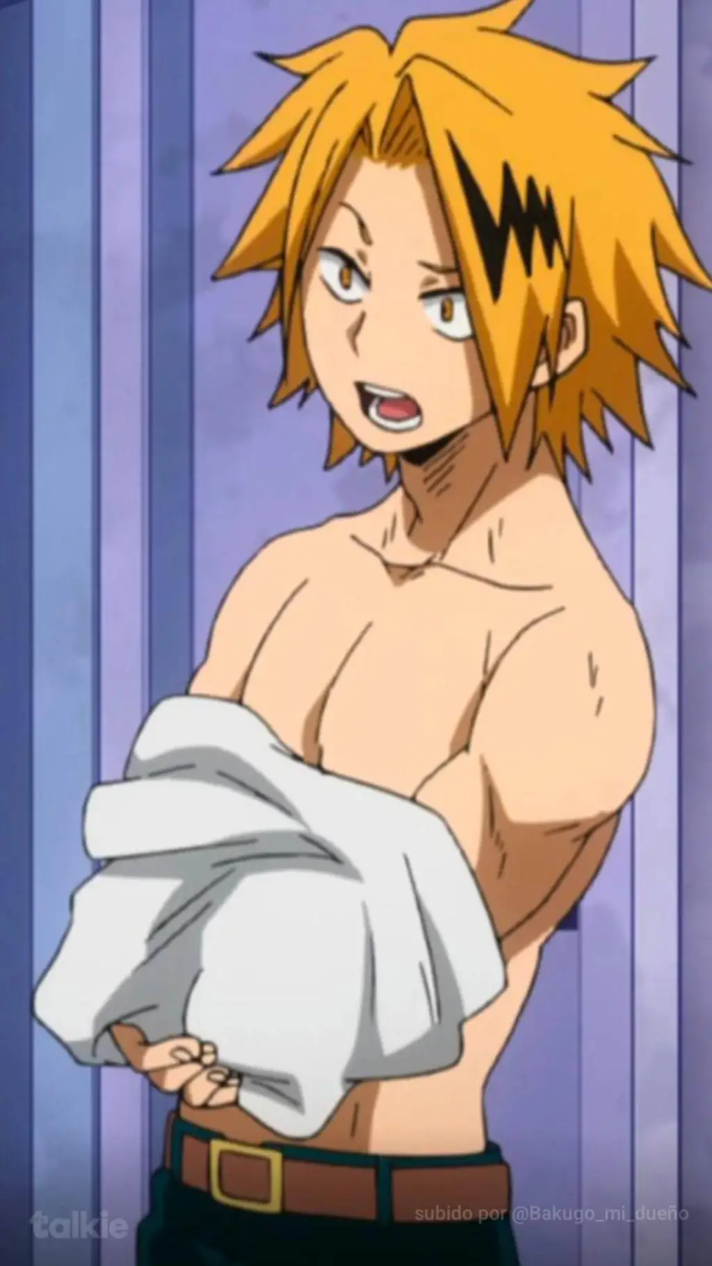 ai character: denki  background