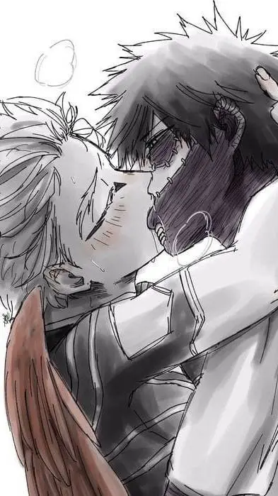 ai character: Dabi y tu tio Hawk background