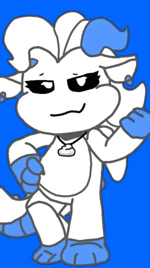 ai character: nube_✦︎ background