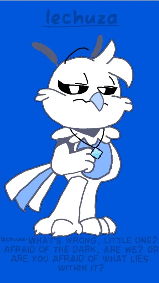 ai character: lechuza x you background