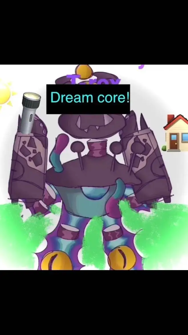 ai character: dream core  background