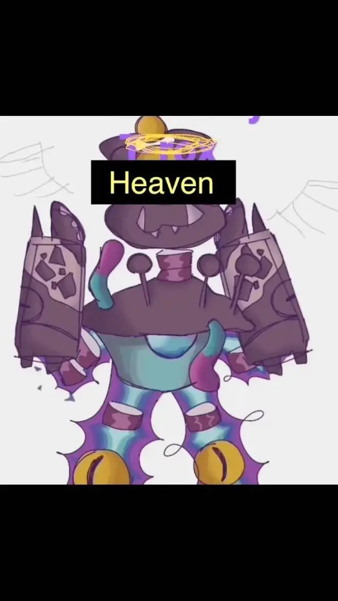 ai character: heaven  background