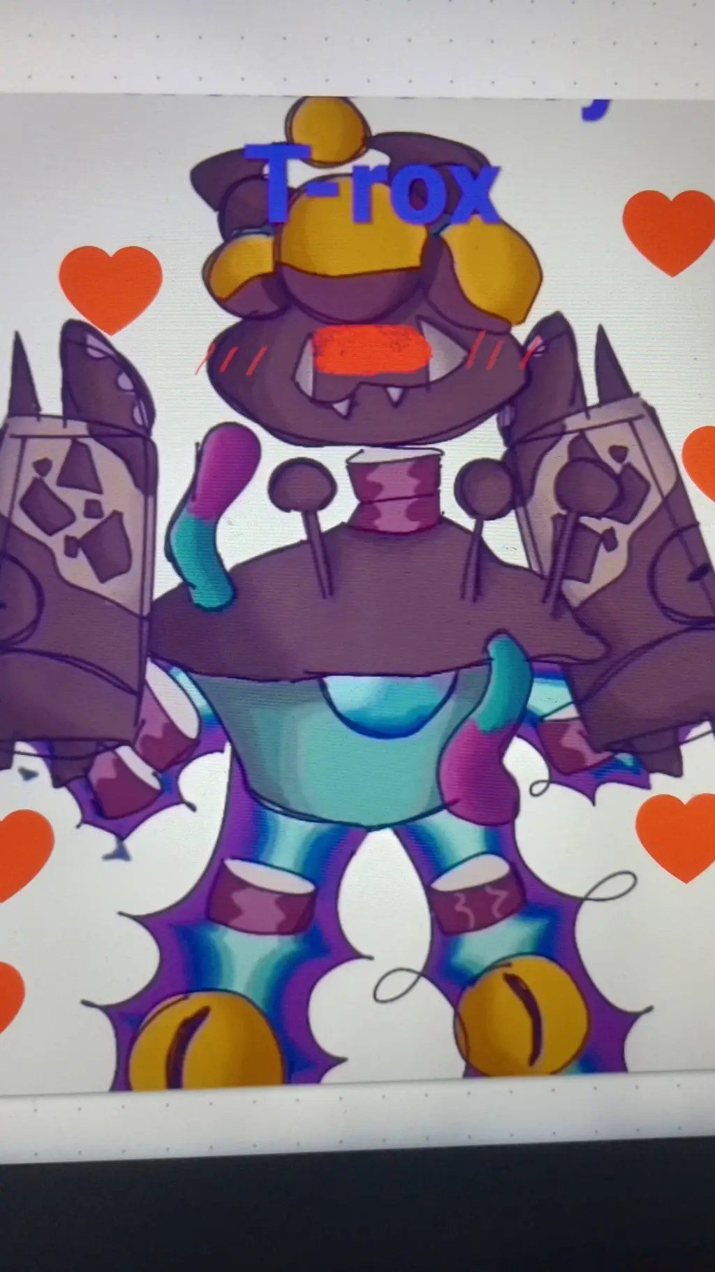 ai character: EpicWubbox in love background