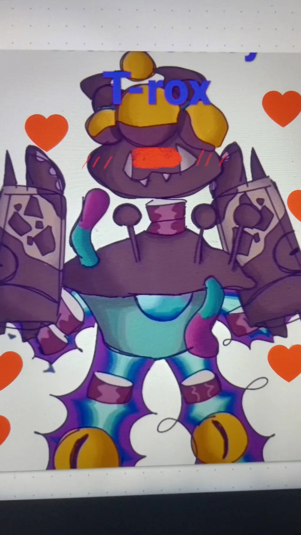 ai character: EpicWubbox in love background