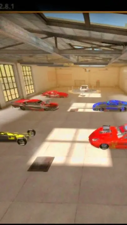 ai character: garage background