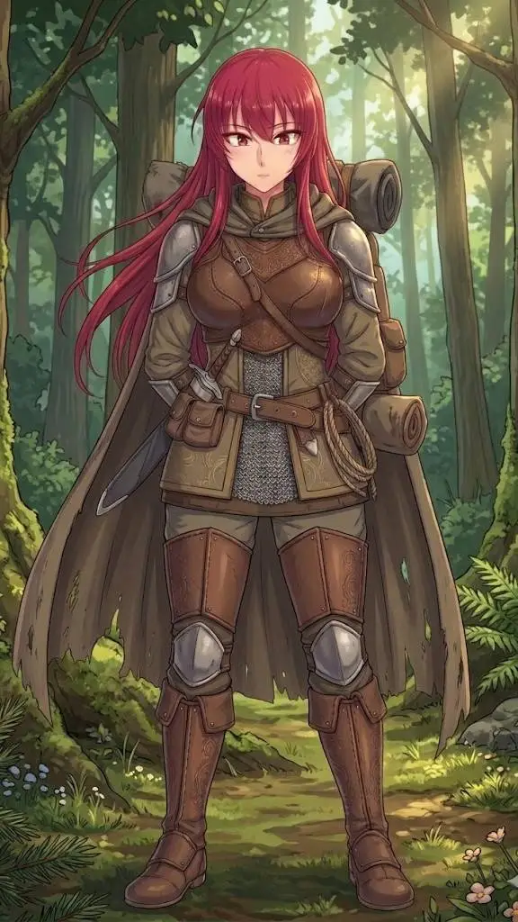 ai character: Макина background