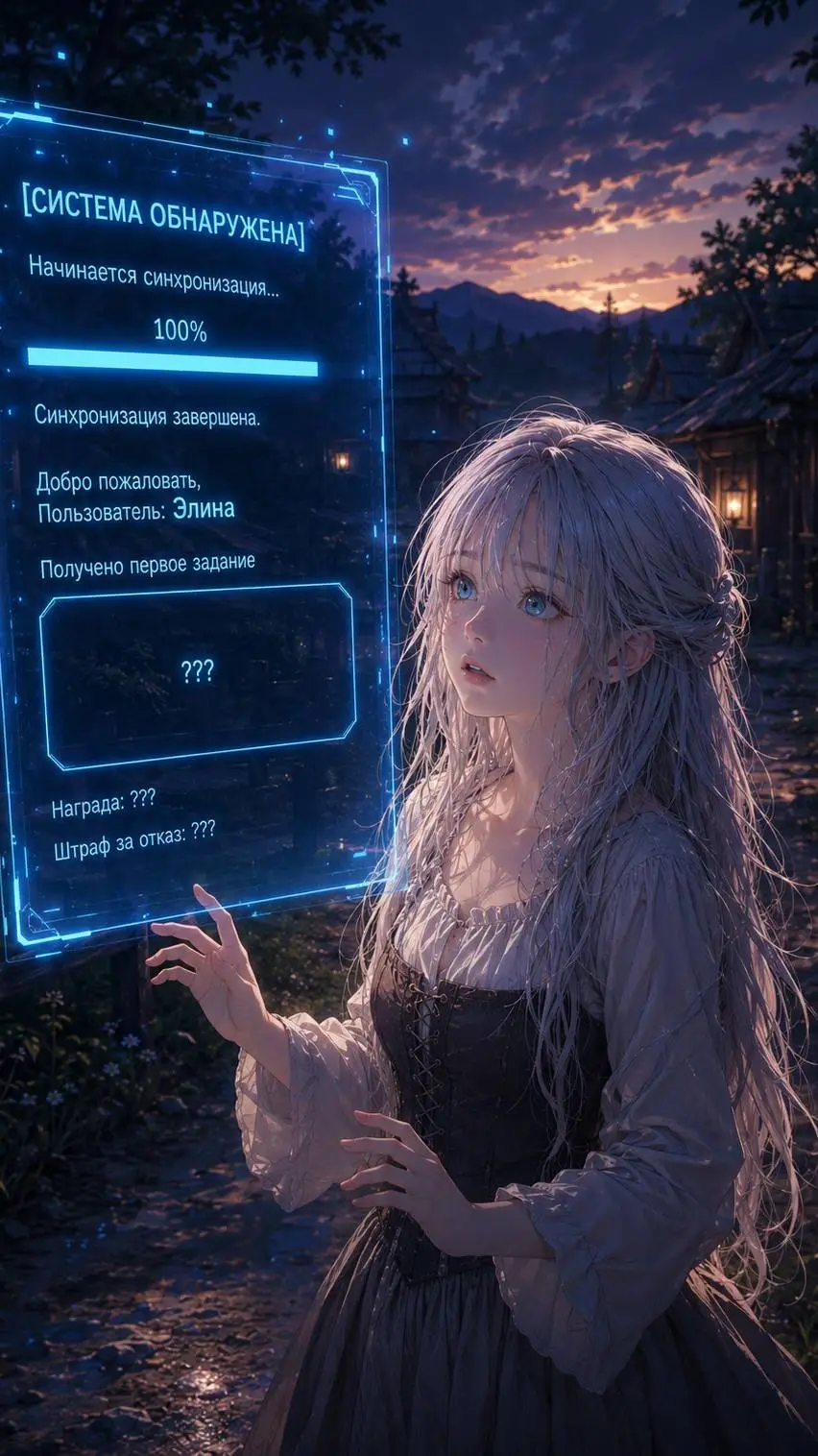 ai character: Элина background