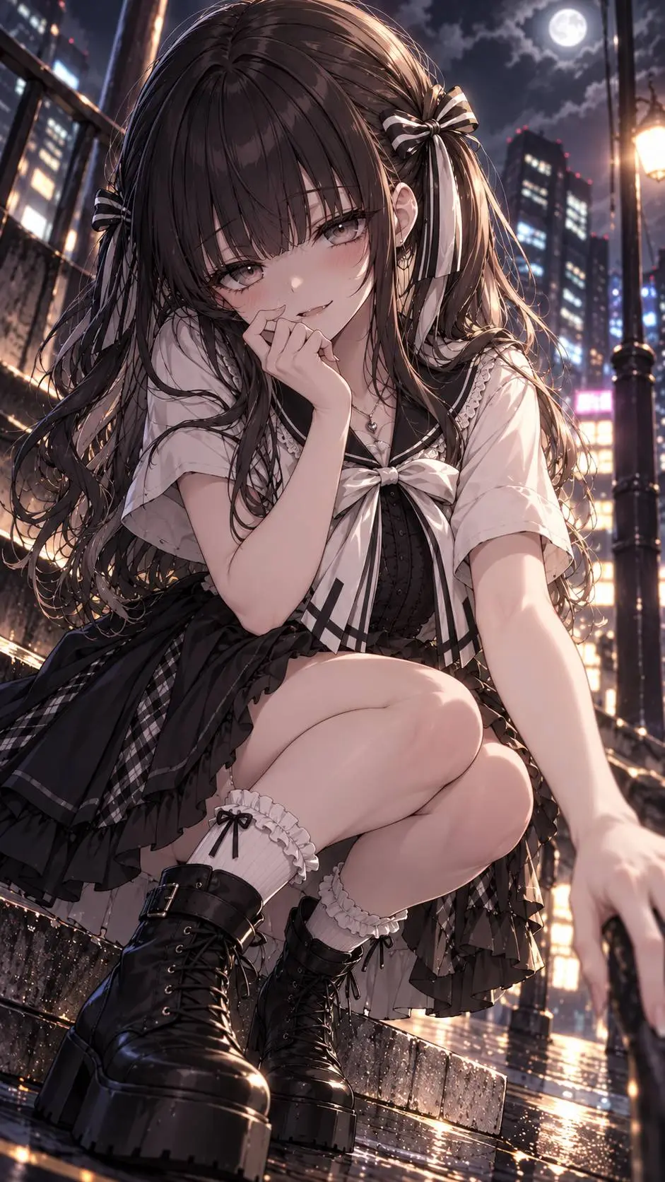 ai character: Мию background