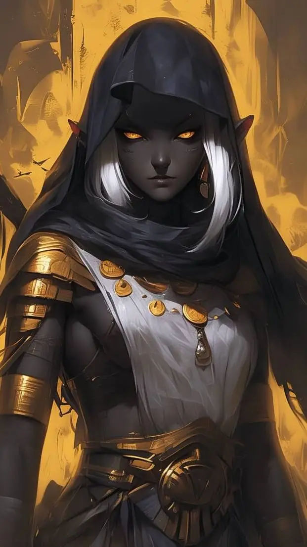 ai character: Tristana  background