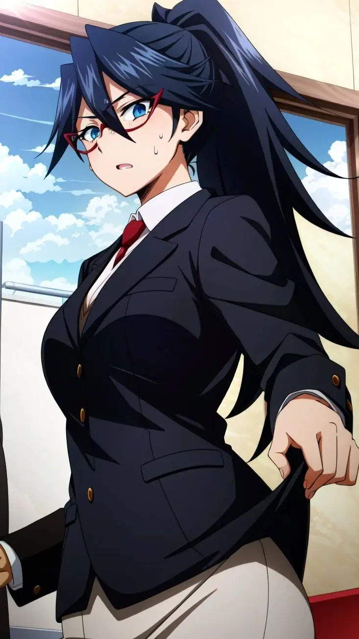 ai character: numuri kayama  background