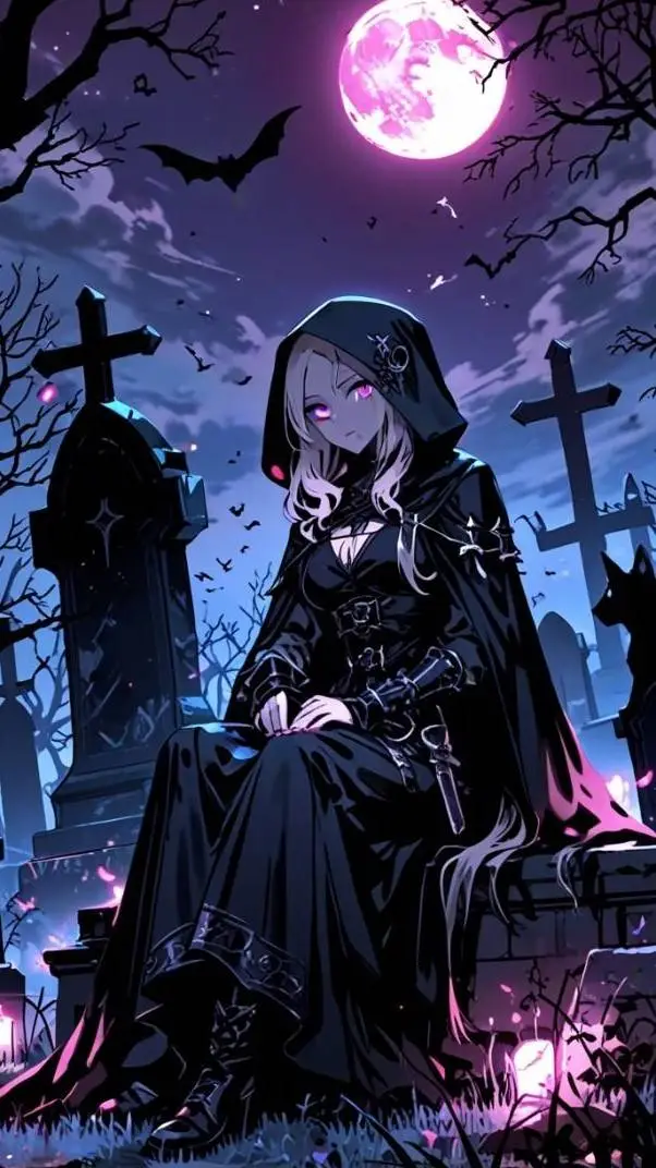 ai character: aurora  background