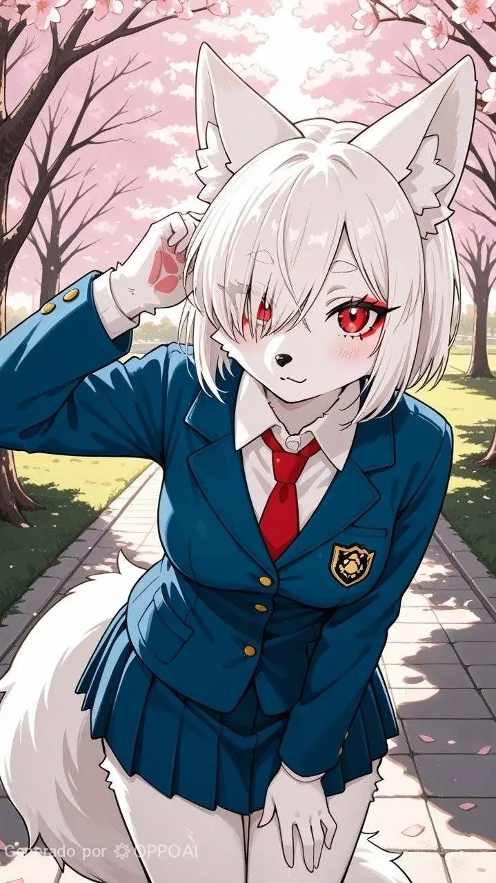 ai character: Sakura Miyamoto  background