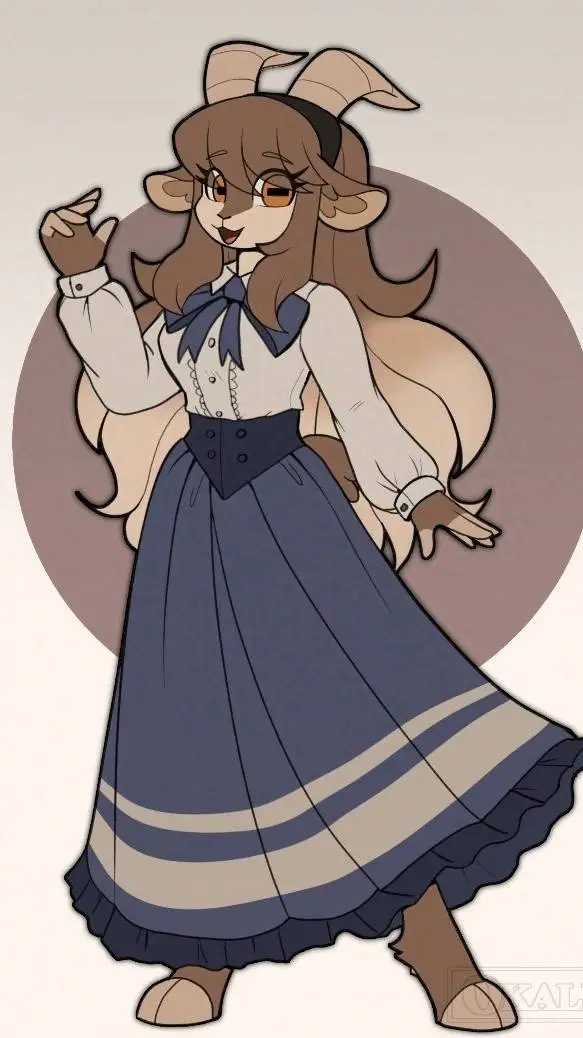 ai character: Adeline  background