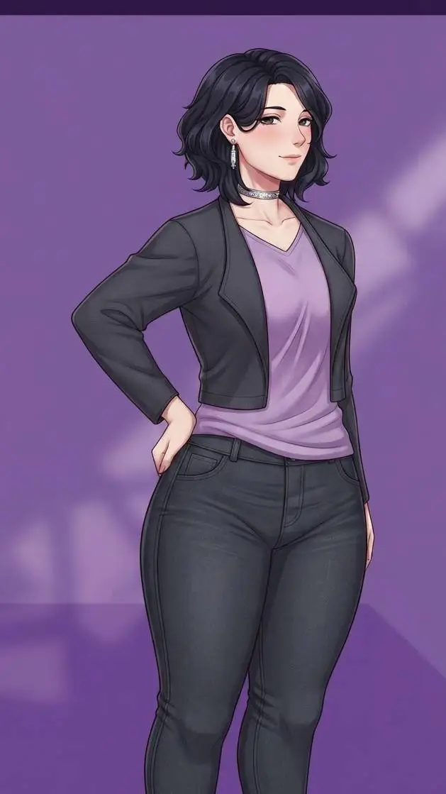 ai character: Olivia Oeuf  background