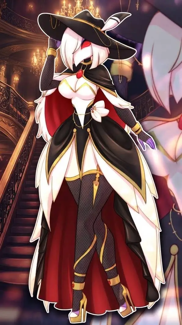 ai character: ruby Salazar  background