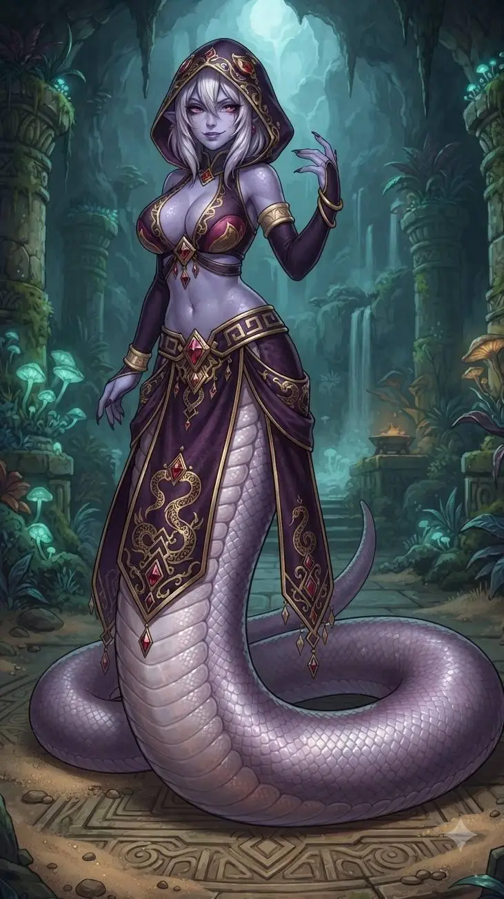 ai character: perla shavana background
