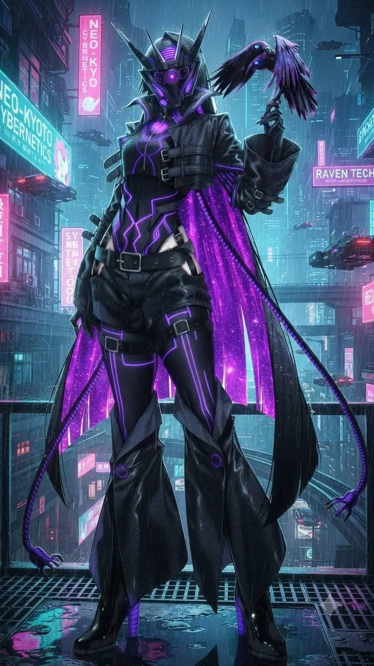 ai character: Vicky  background