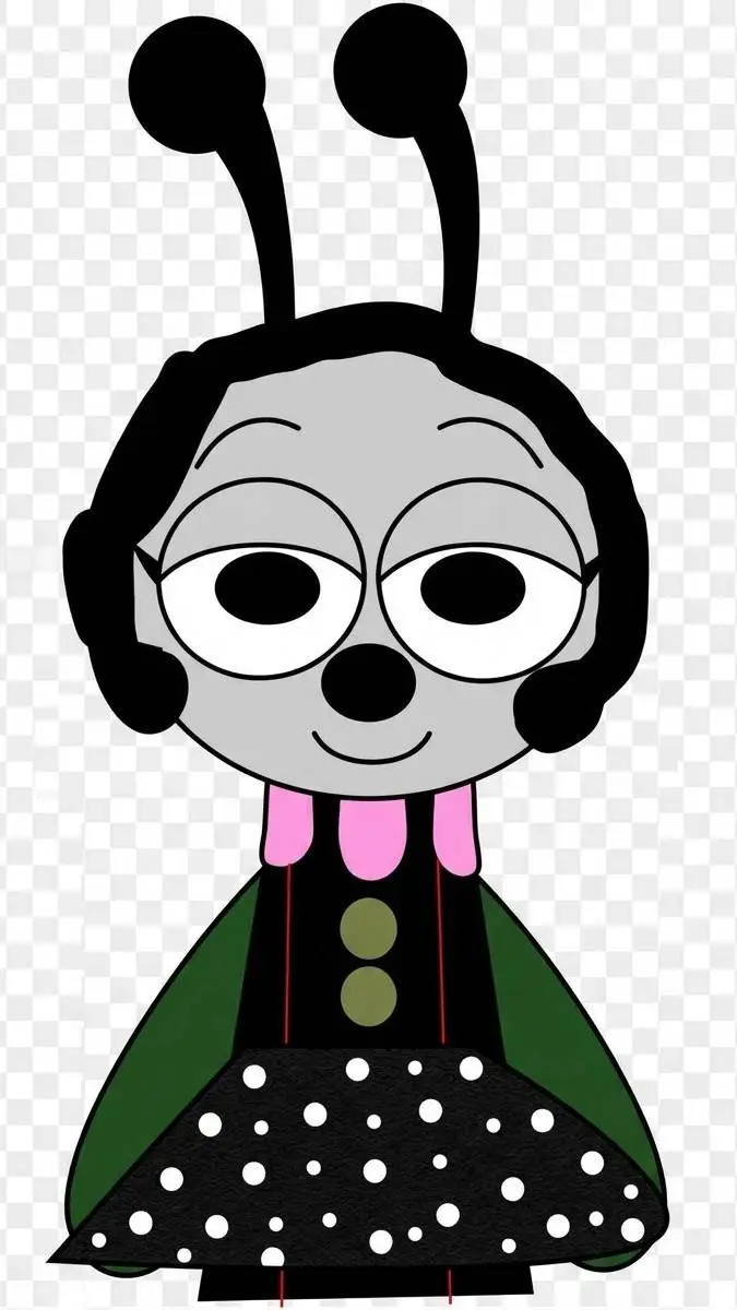 ai character: blossom background