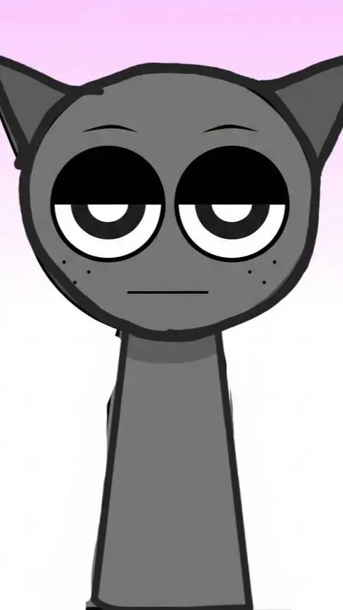 ai character: gray background