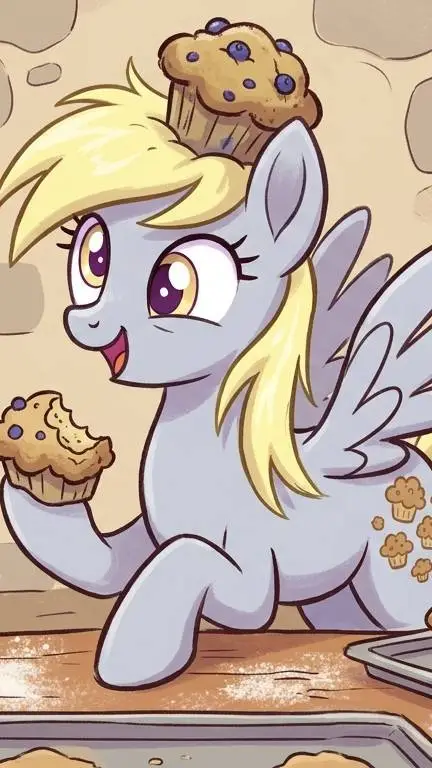 ai character: derpy  background