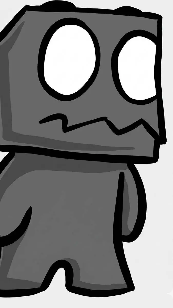ai character: little guy  background