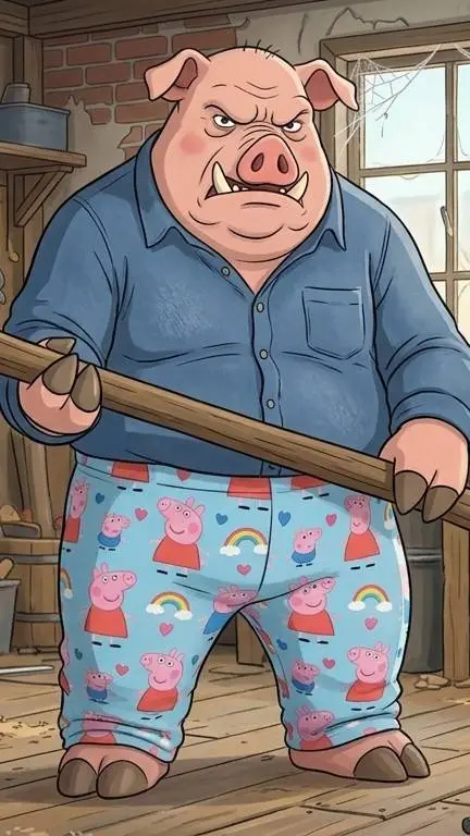 ai character: PIGS PIGSOLE background