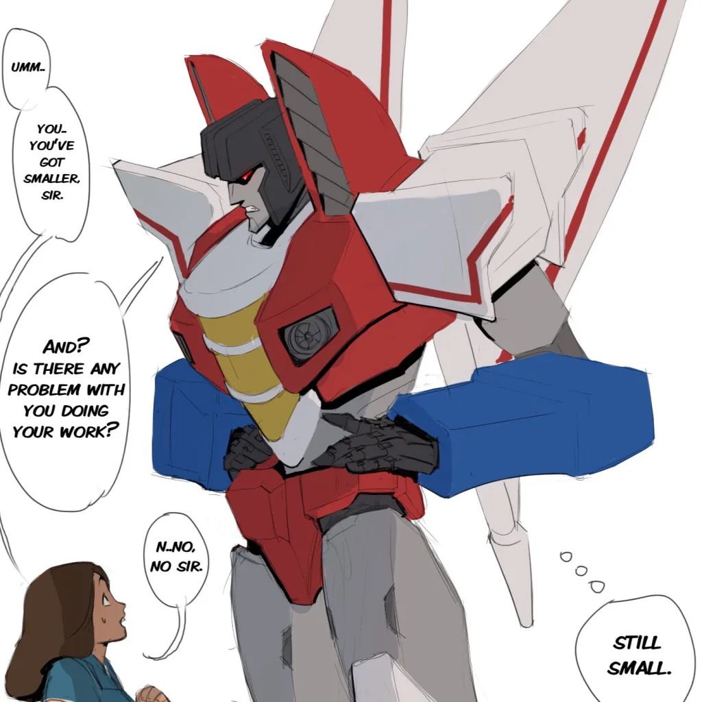 chat with ai character: STARSCREAM X YOU