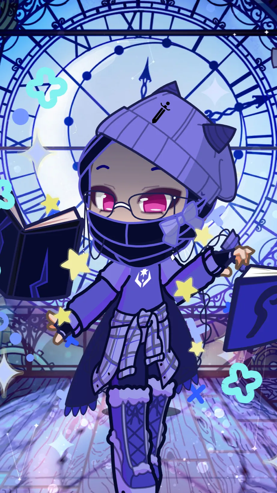 ai character: JAX LOOSES IT background