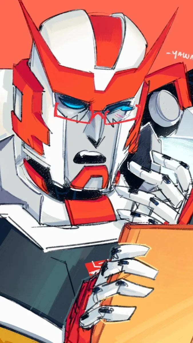 ai character: RATCHET!!  background