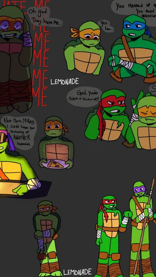 ai character: Mikey gets leftout background