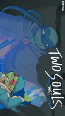 ai character: TMNT ICE SKATING  background