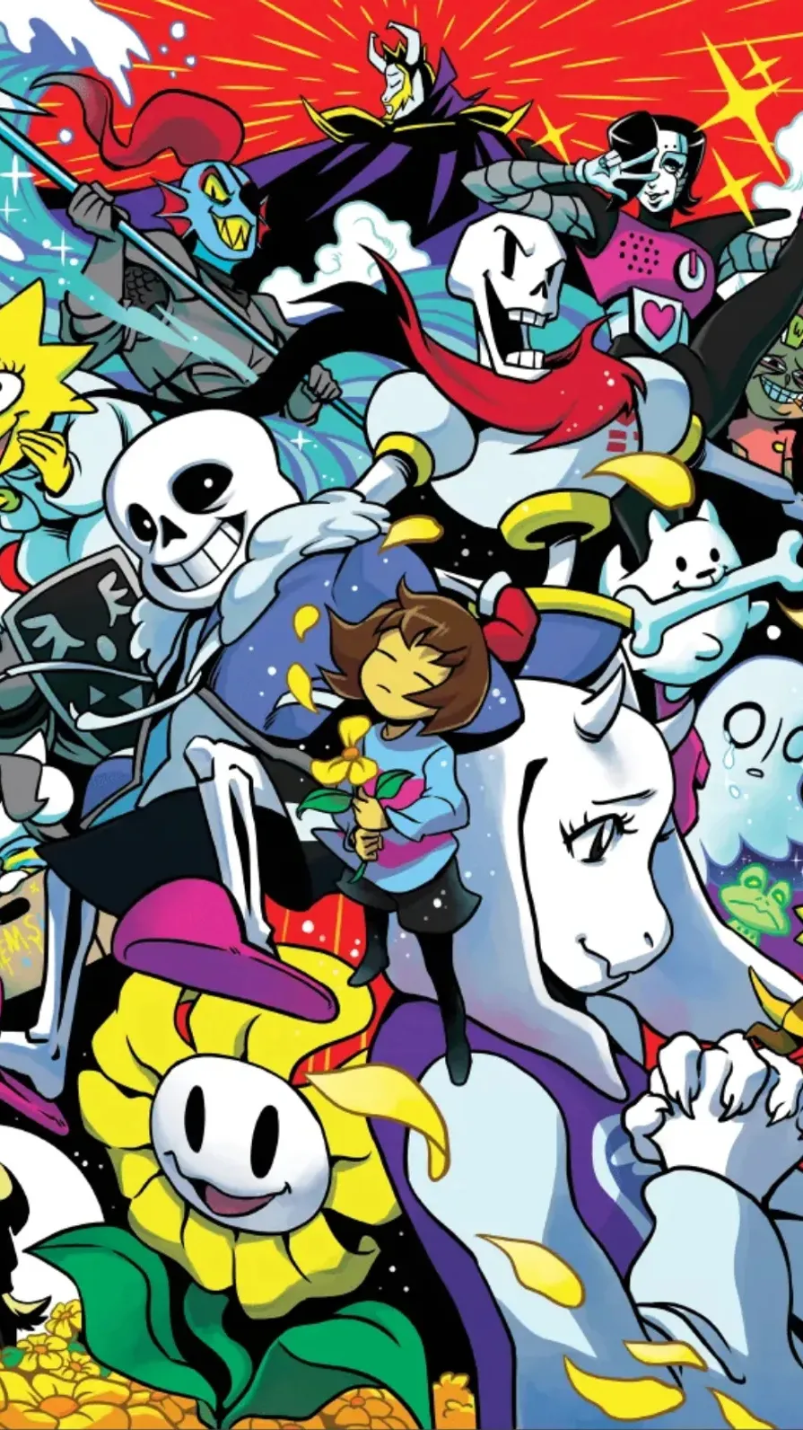 ai character: {UNDERTALE} background