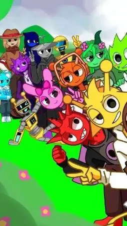 ai character: <★Sprunki★> background