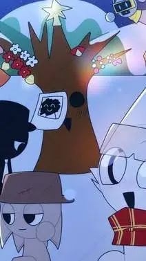 ai character: Sprunki kiss count background