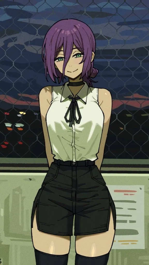 ai character: Reze💣 background