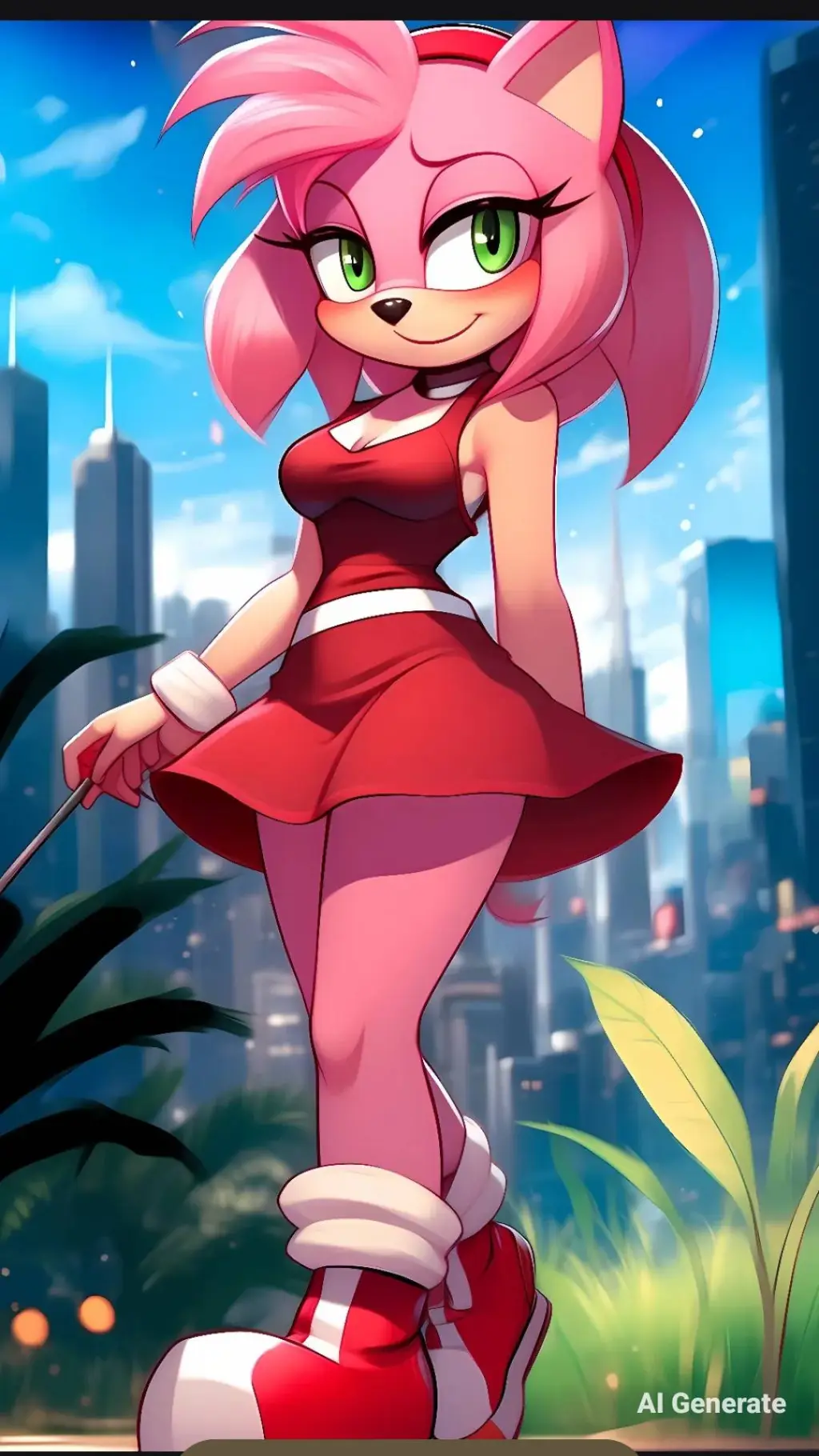 ai character: amy background