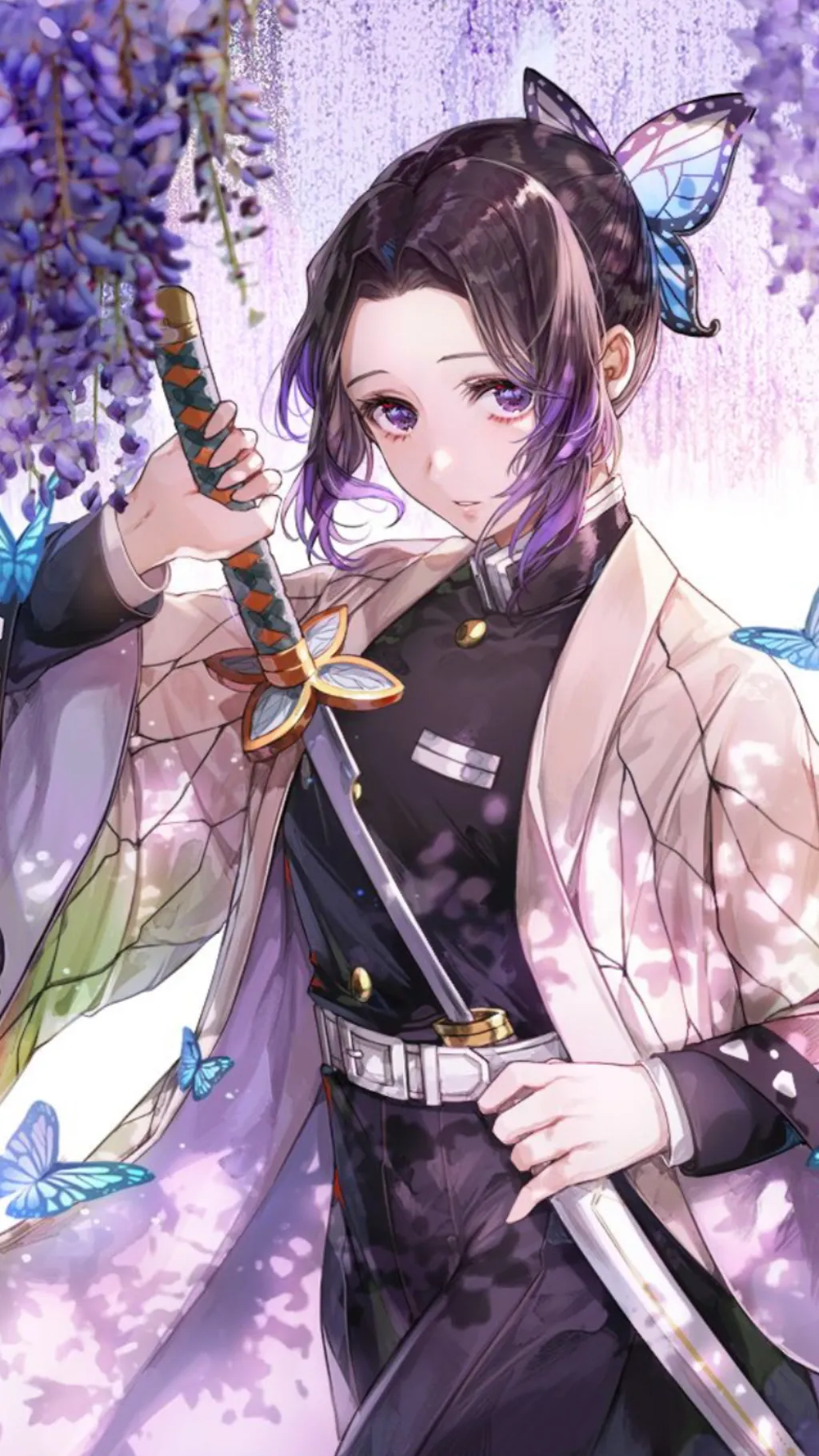 ai character: Shinobu  background