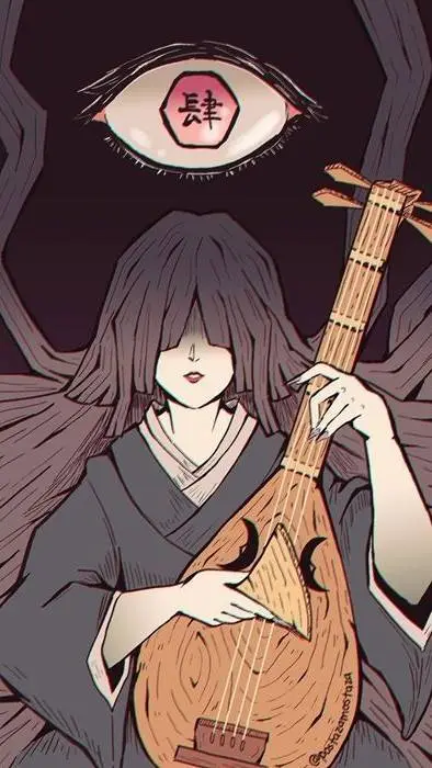 ai character: Nakime background