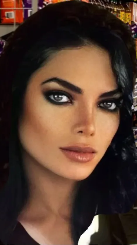 ai character: ￼Michaela Jackson background