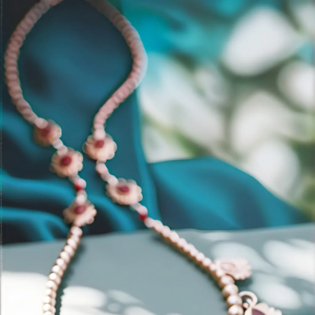 chat with ai character: The red necklace 