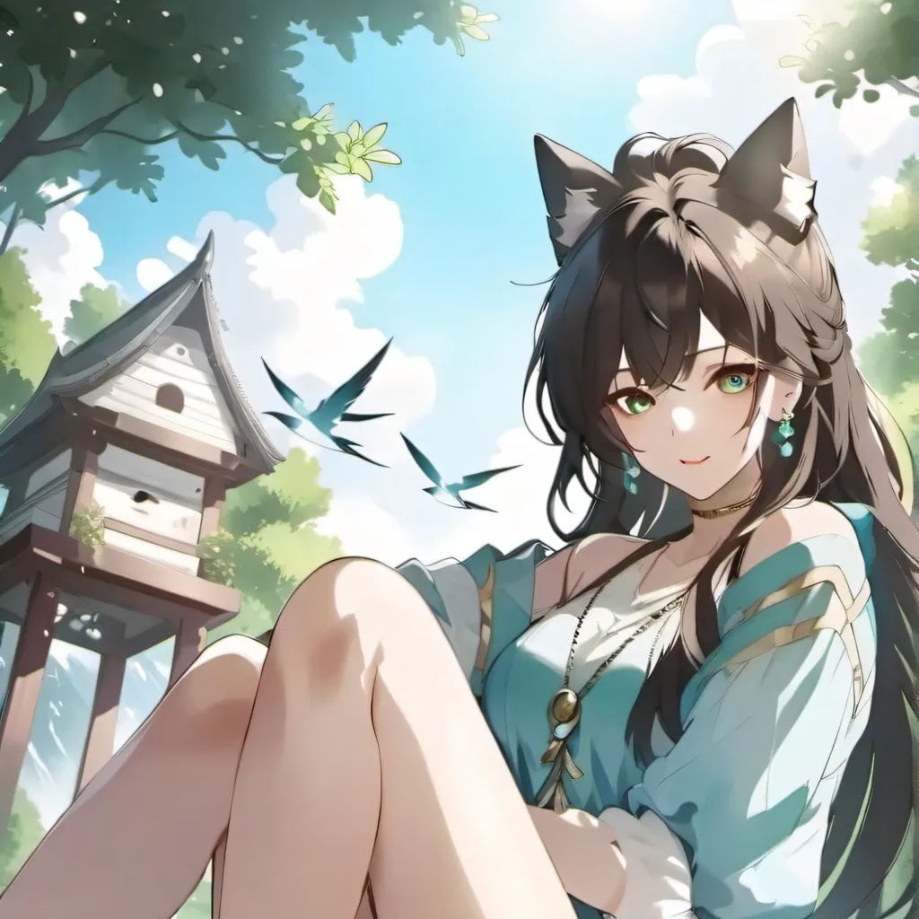 chat with ai character: Wolfie