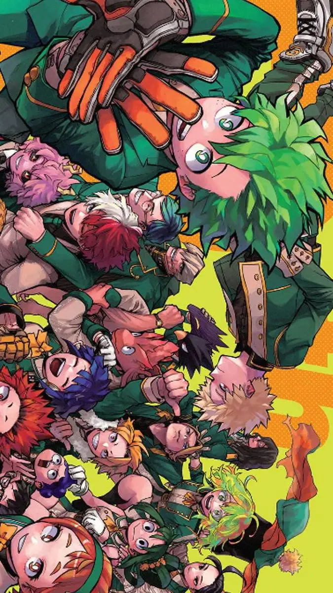 ai character: MHA PICK ME BOY background