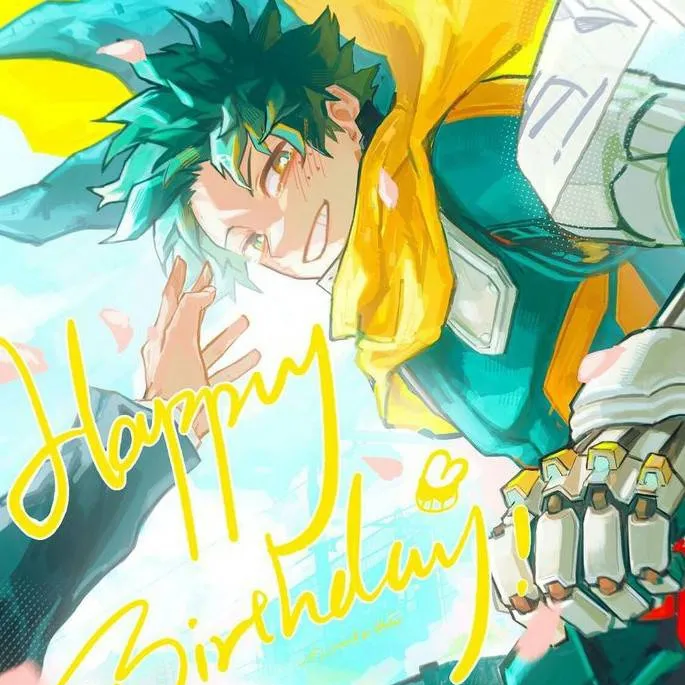 chat with ai character: Dekus birthday 