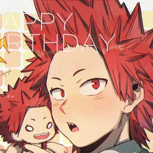 chat with ai character: Kirishima b-day