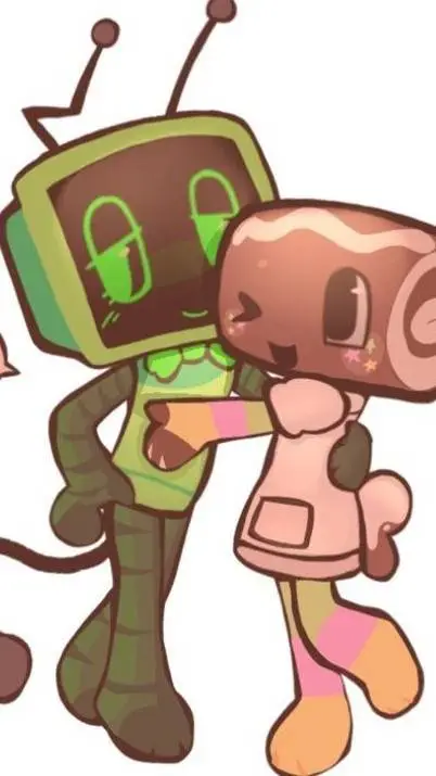 ai character: cakevision  background