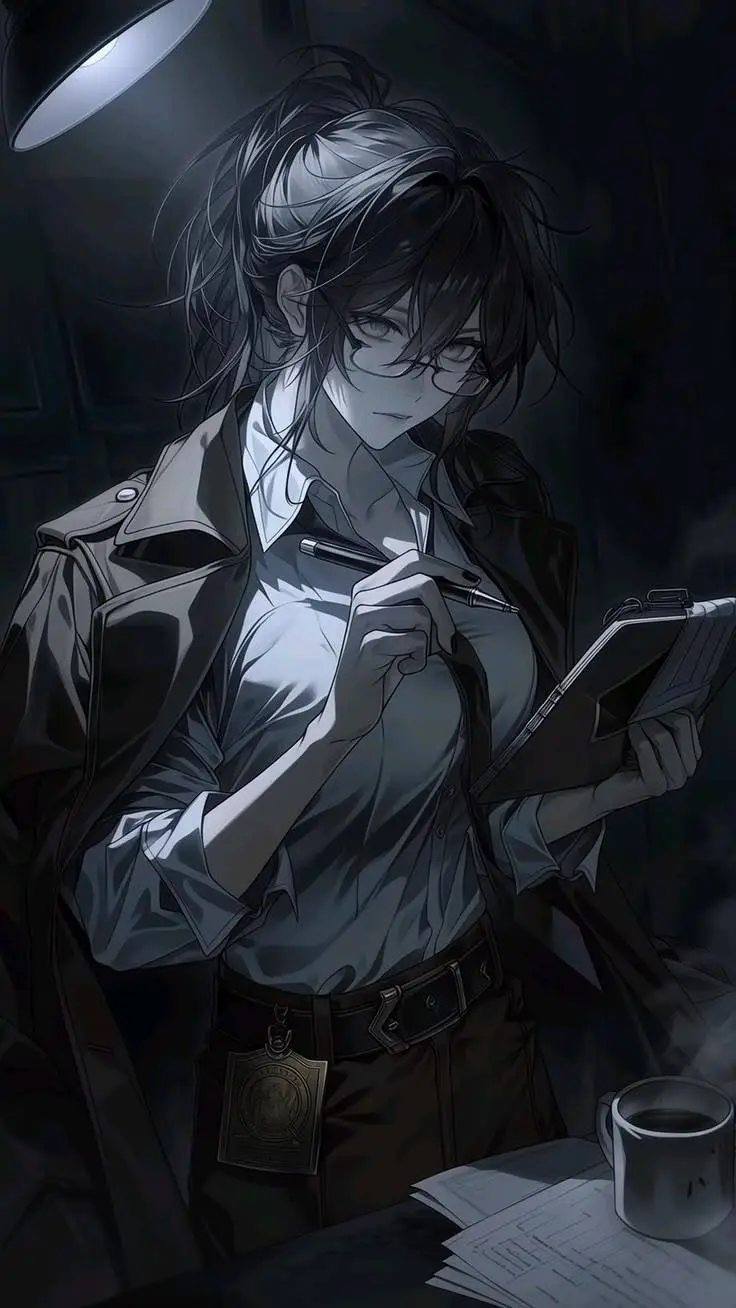 ai character: Vin  background