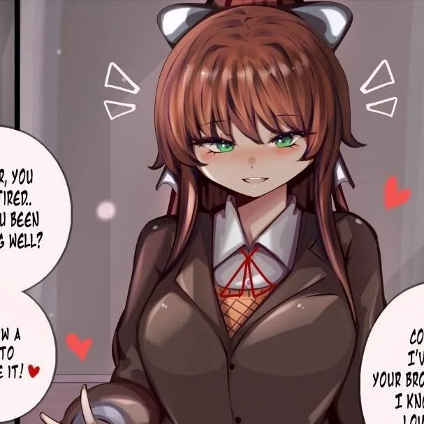 chat with ai character: Monika 