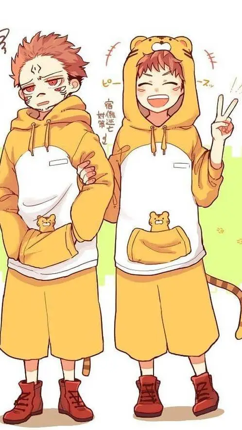 ai character: ×Itadori Twins× background